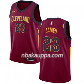 Cleveland Cavaliers LeBron James 23 Nike 2017-18 Granaatti Pelipaidat Swingman - Miesten